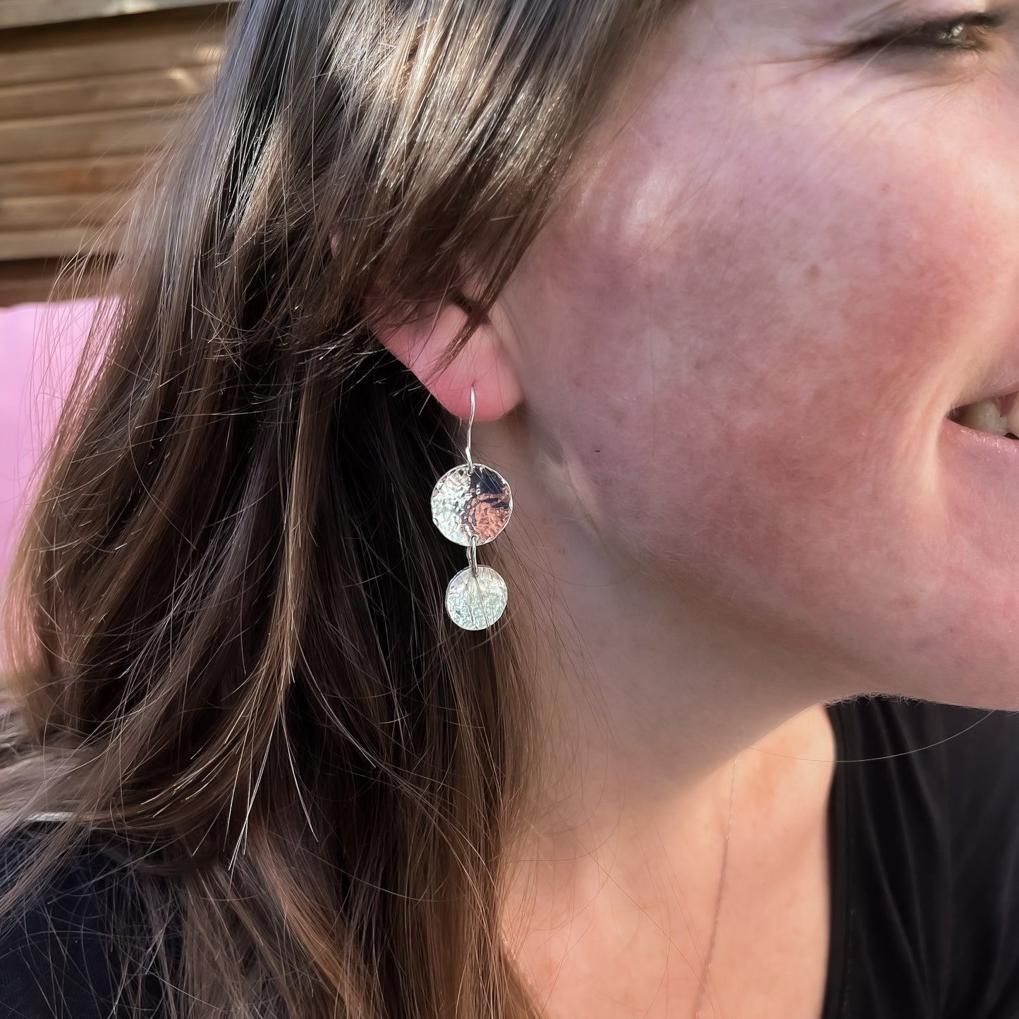 Boucles Martelées double.