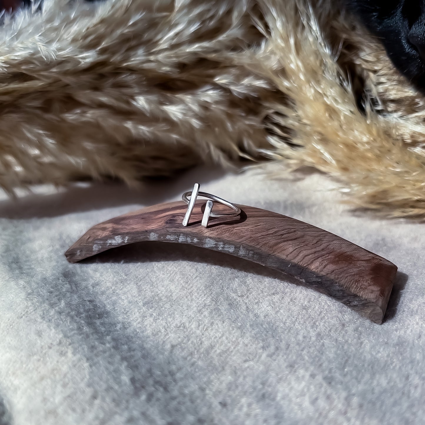 Bague Double Barre