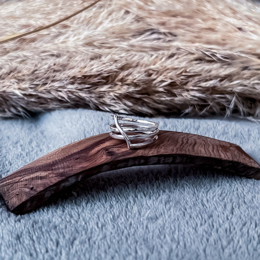 Bague Serpent Croisé