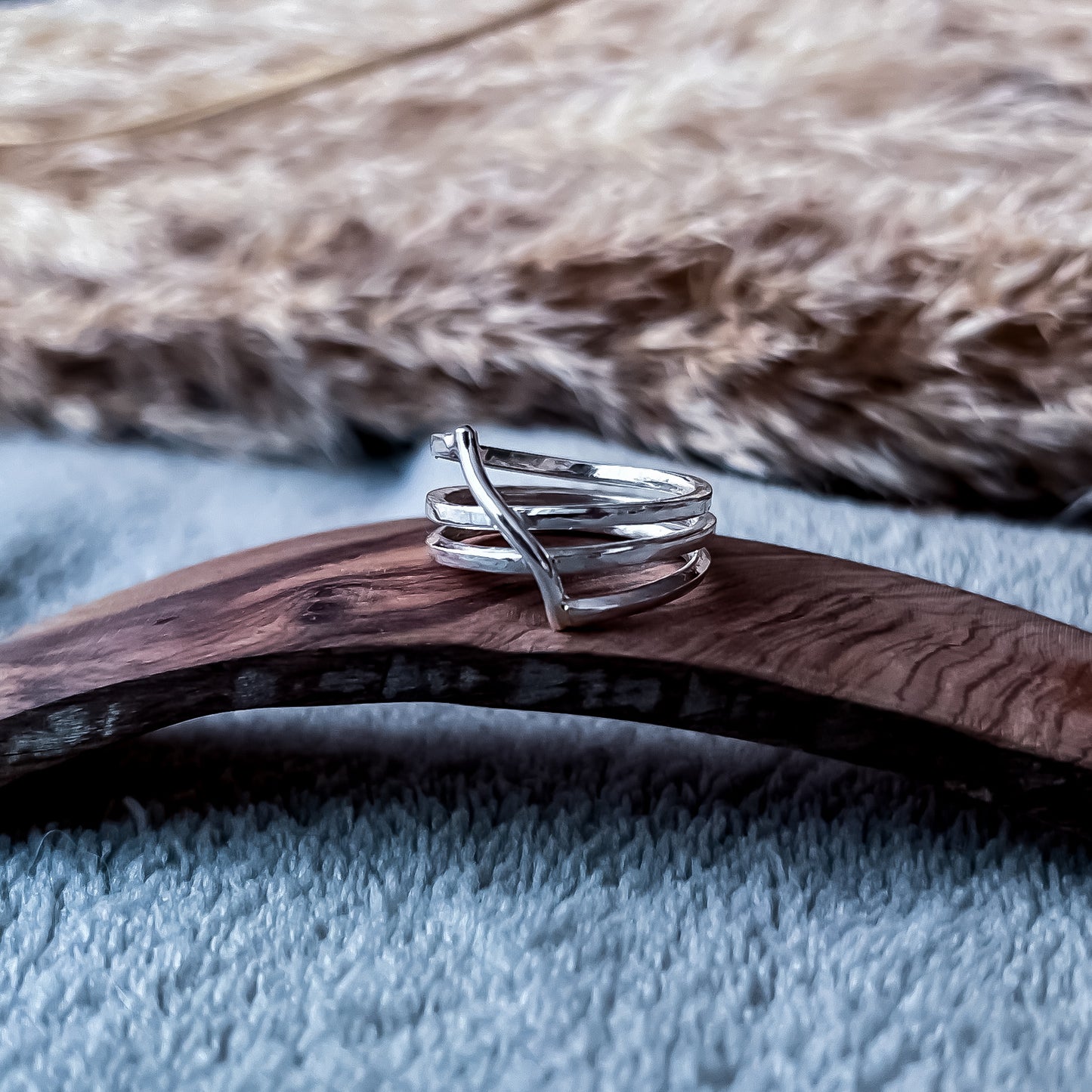 Bague Serpent Croisé