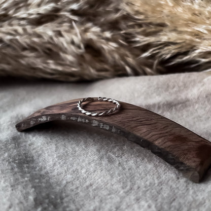Bague Torsadée