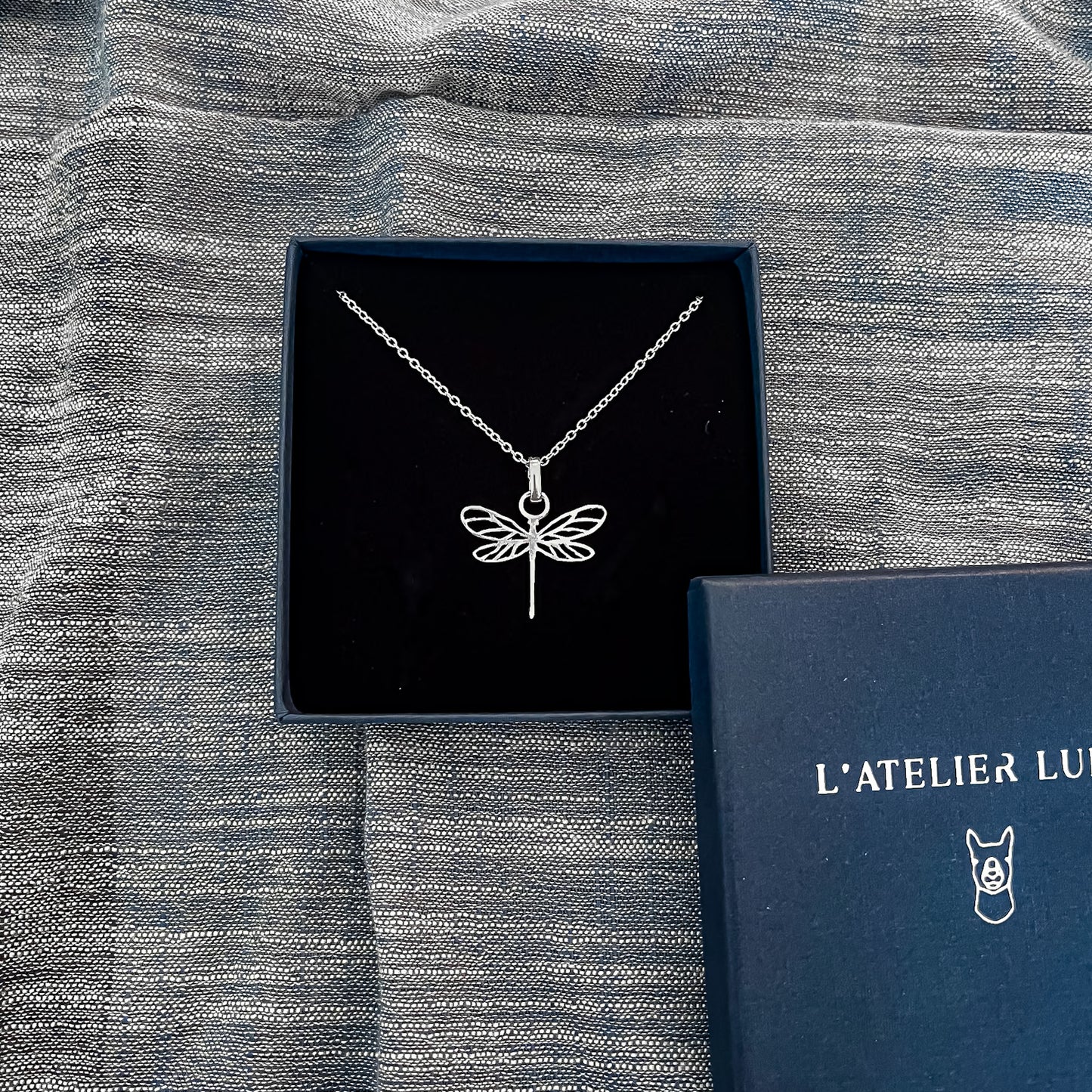 Collier Libellule