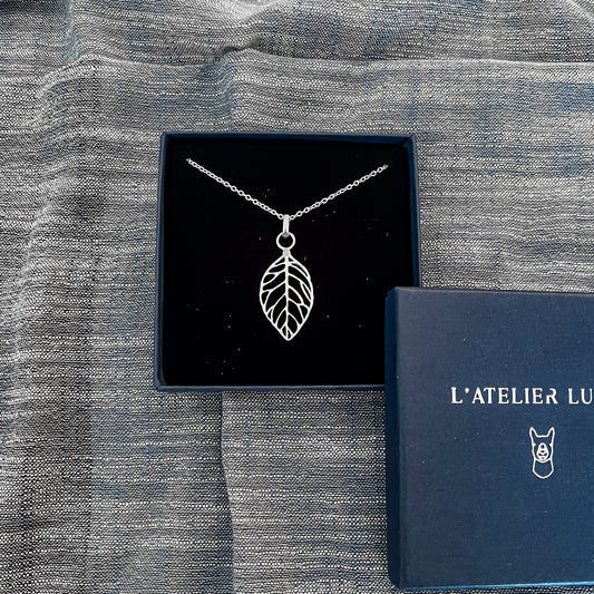 Collier Feuille