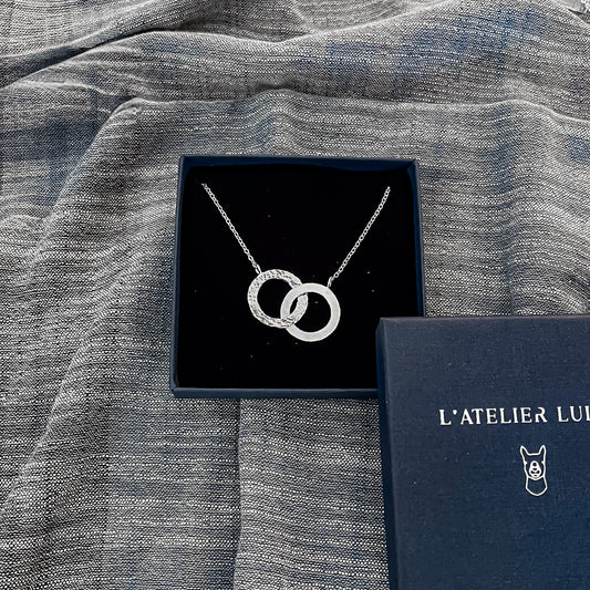 Collier  Double Anneau