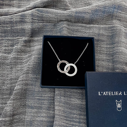 Collier  Double Anneau